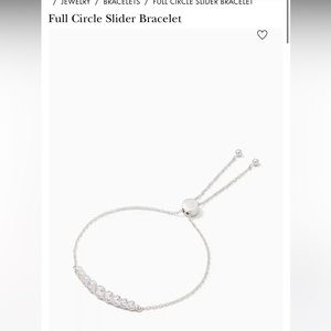 NWT Kate Spade Full Circle Slider Bracelet